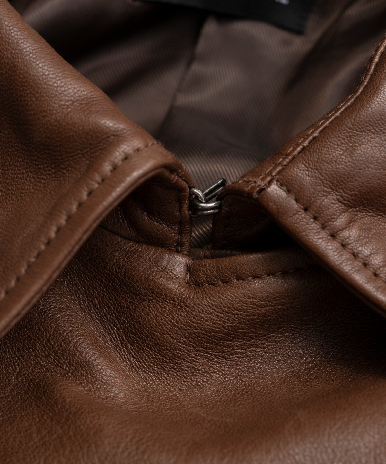 【26AUTUMN PRE-ORDER】Leather Short Trench Coat