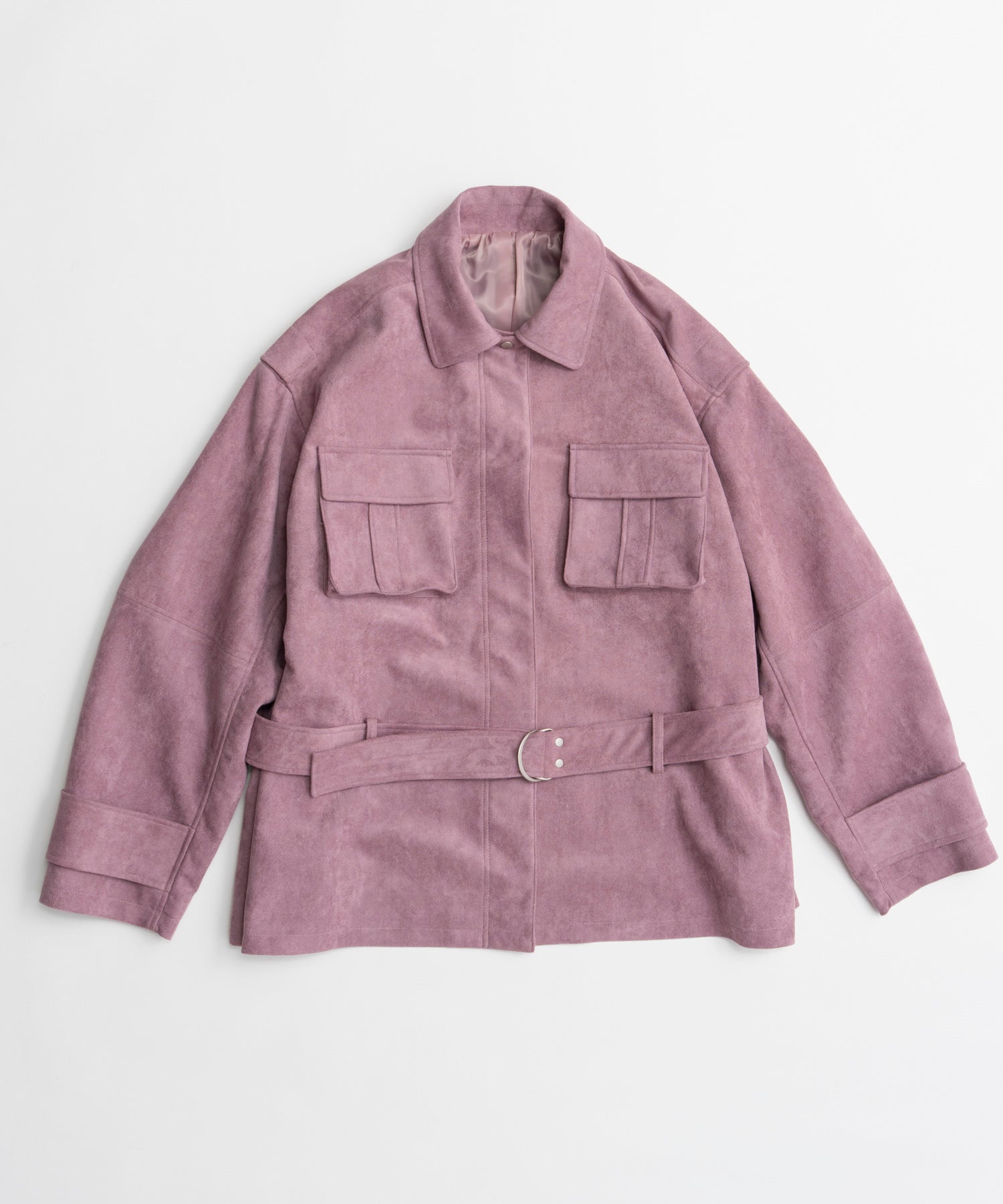 【26AUTUMN PRE-ORDER】Faux Suede Blouson