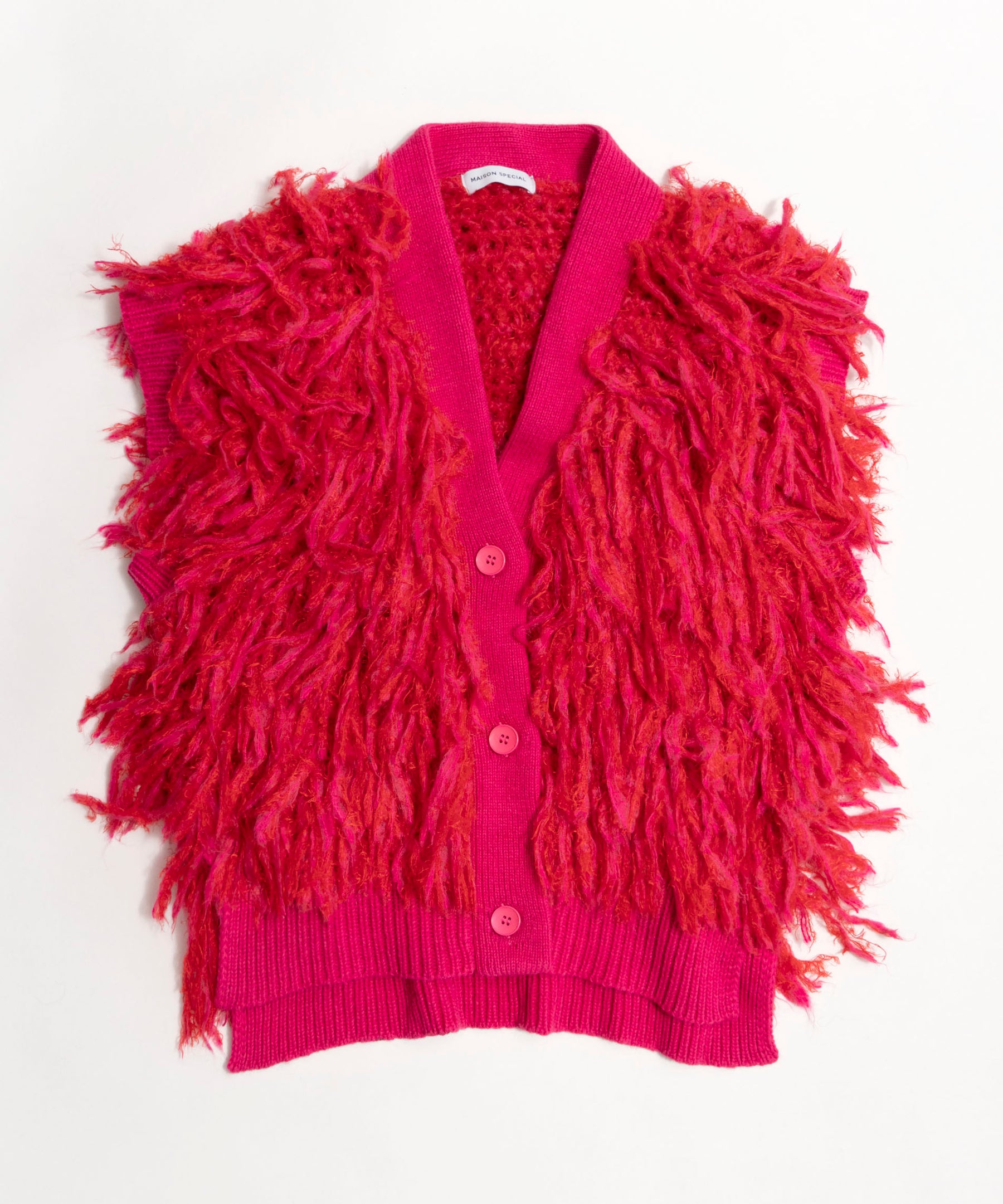 [Sale] Shaggy Fringe Hand Vest