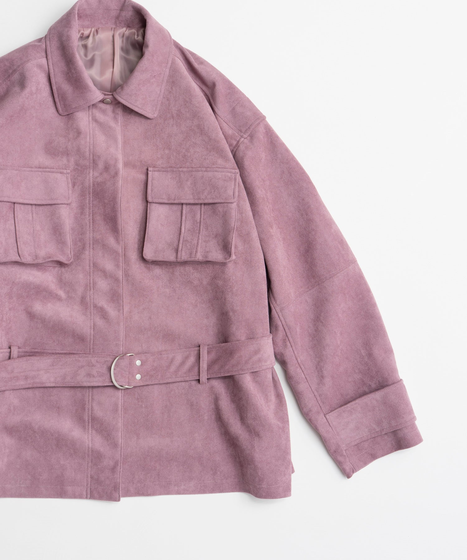 【26AUTUMN PRE-ORDER】Faux Suede Blouson