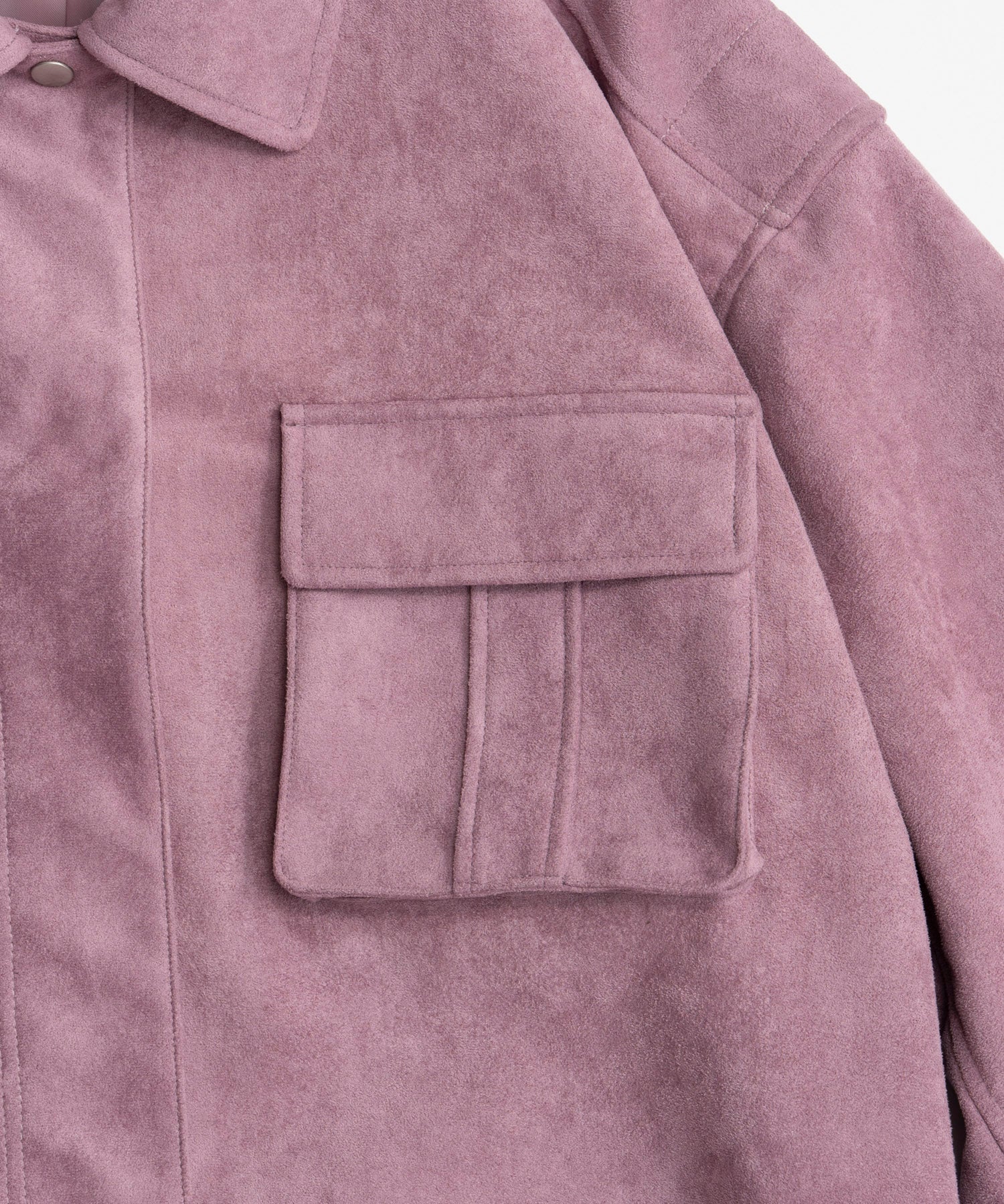 【26AUTUMN PRE-ORDER】Faux Suede Blouson