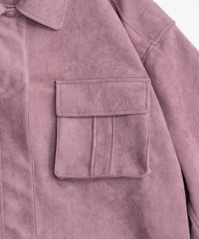 【26AUTUMN PRE-ORDER】Faux Suede Blouson