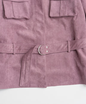 【26AUTUMN PRE-ORDER】Faux Suede Blouson