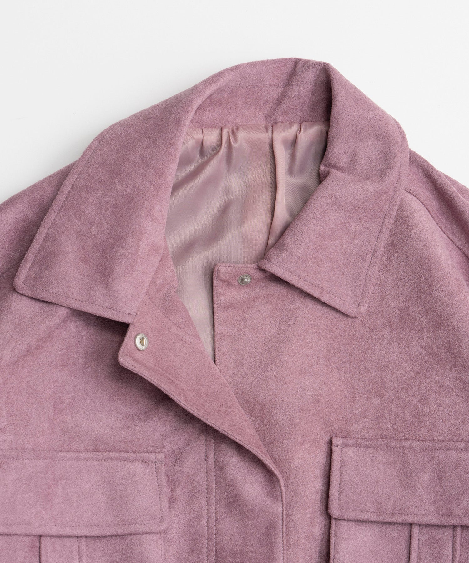 【26AUTUMN PRE-ORDER】Faux Suede Blouson