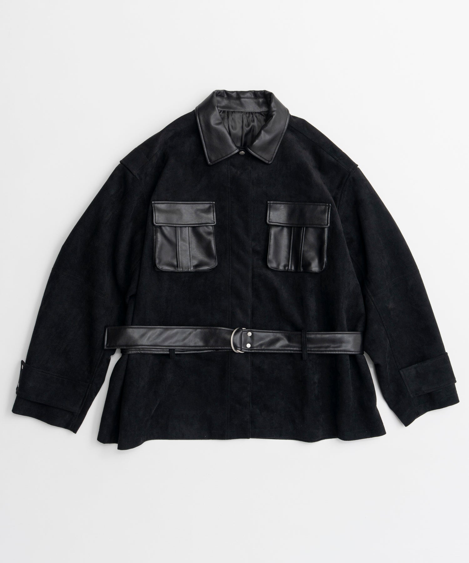 【26AUTUMN PRE-ORDER】Faux Suede Blouson
