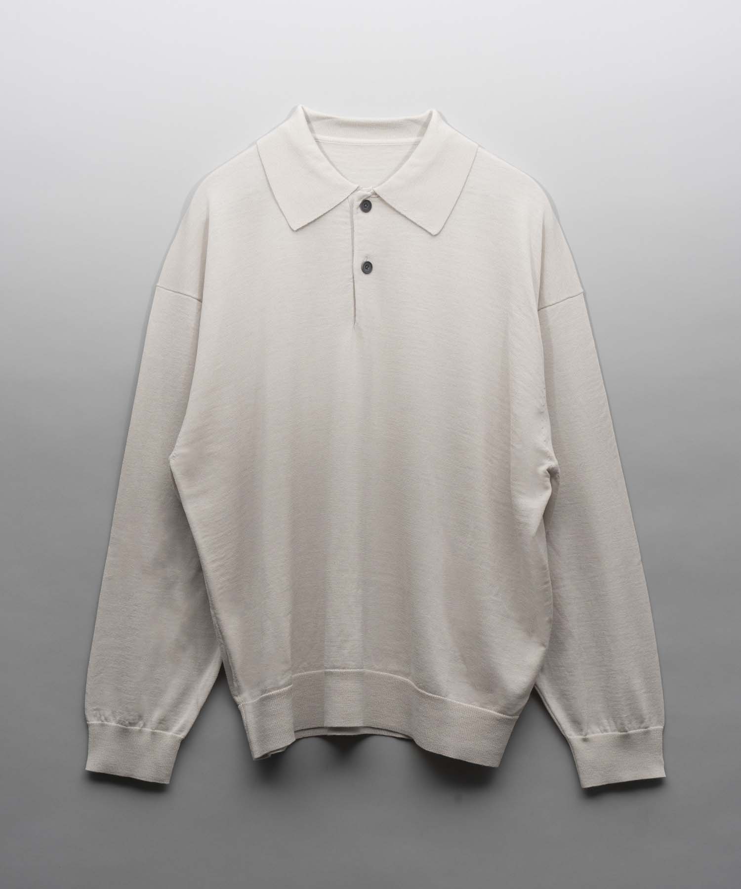 [24AW 사전 주문] Super120S High Gauge Prime-Over Crew Neck Knit (사본)