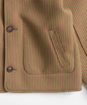 【26WINTER PRE-ORDER】Reversible Checked Boa Coat