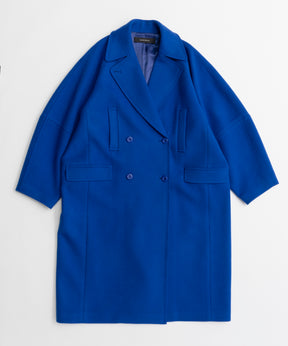 【26AUTUMN PRE-ORDER】Super 140 Balloon Sleeve Wool Long Coat