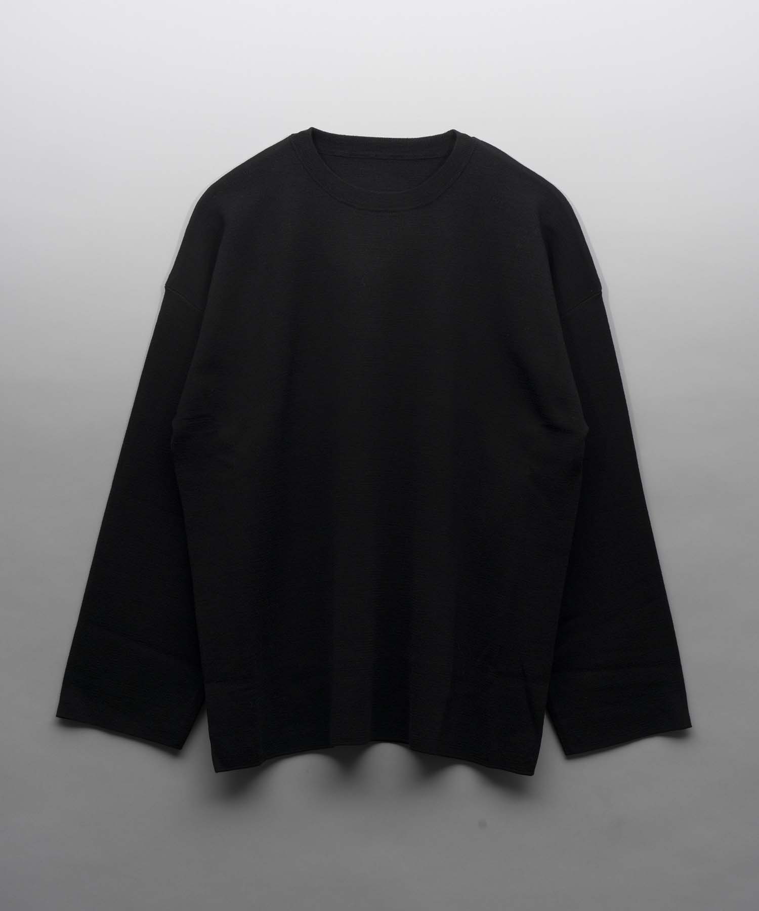 [24AW Pre-Order] SUPER120S HIGH GAUGE PRIME-OVER MOCK NECK Knit (copy)