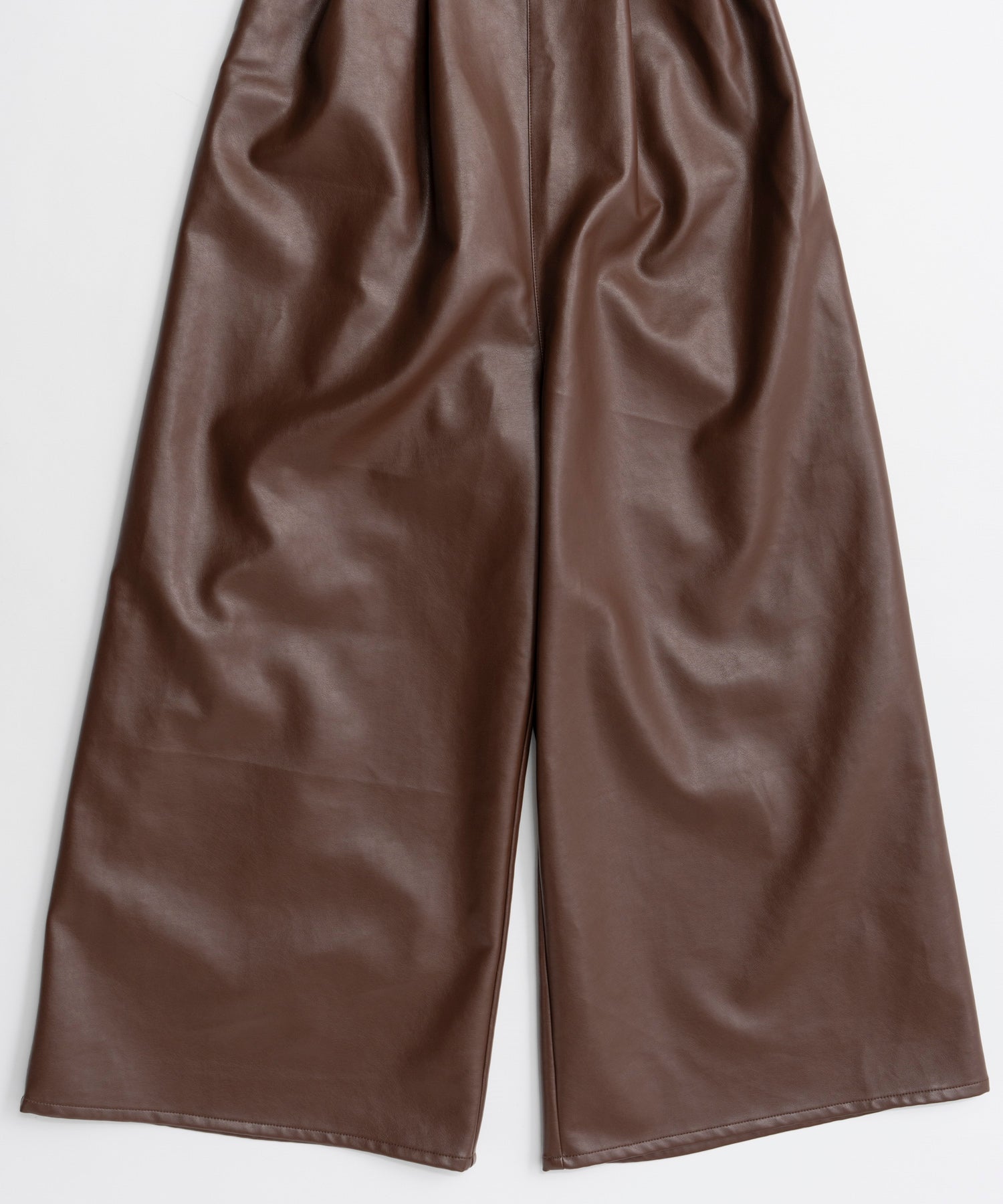 【26AUTUMN PRE-ORDER】Vegan Leather Frill Rompers