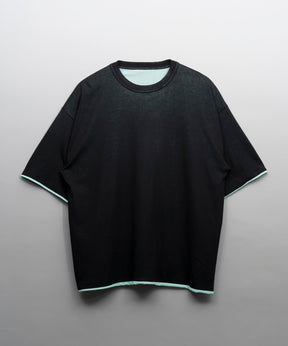 [24SS Pre-Order] Prime-Over Reversible Crew Neck Knit T-Shirt