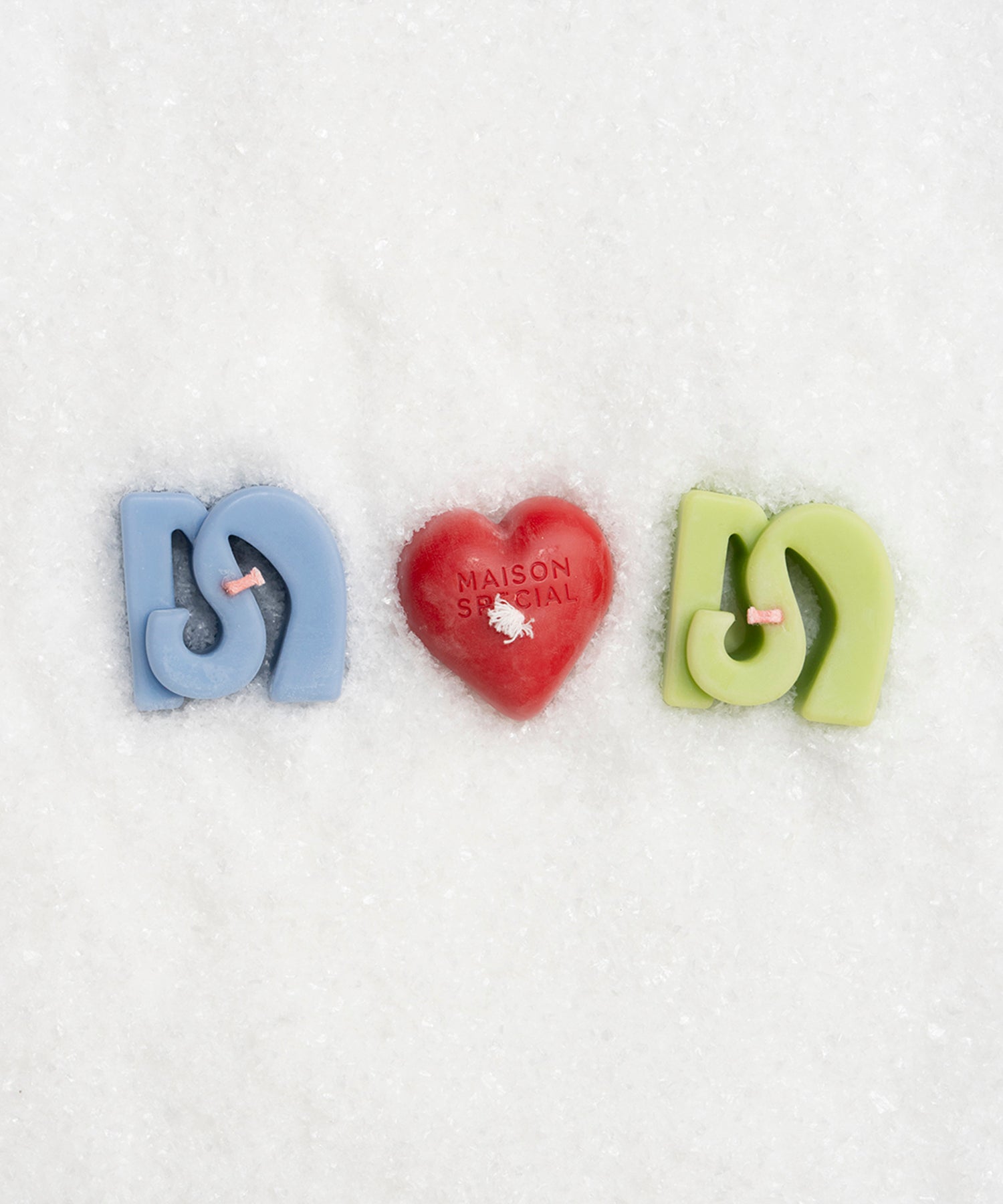 【honey flamingo×MAISON SPECIAL】 Logo Candle Set