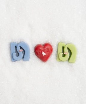 【honey flamingo×MAISON SPECIAL】 Logo Candle Set