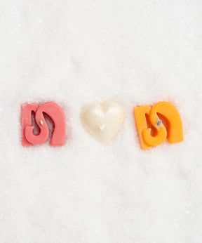 【honey flamingo×MAISON SPECIAL】 Logo Candle Set