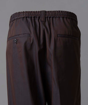 120/2/2/2/2/2/SUVIN COTTON GABARDINE PRIME-WIDE ONE TUCK PANTS