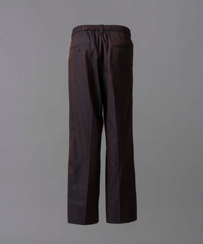 120/2/2/2/2/2/SUVIN COTTON GABARDINE PRIME-WIDE ONE TUCK PANTS