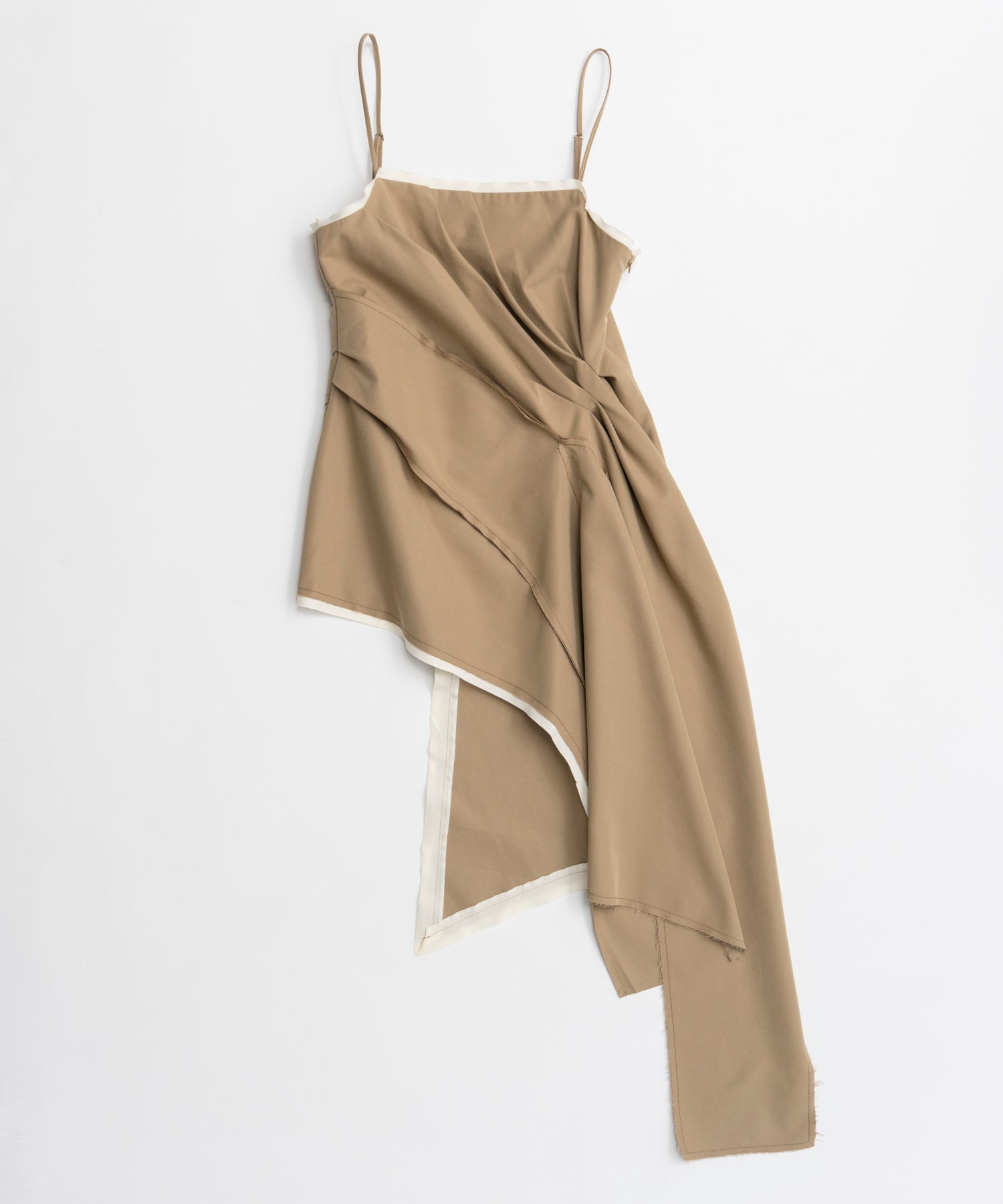 【26AUTUMN PRE-ORDER】Draped Chino Bustier