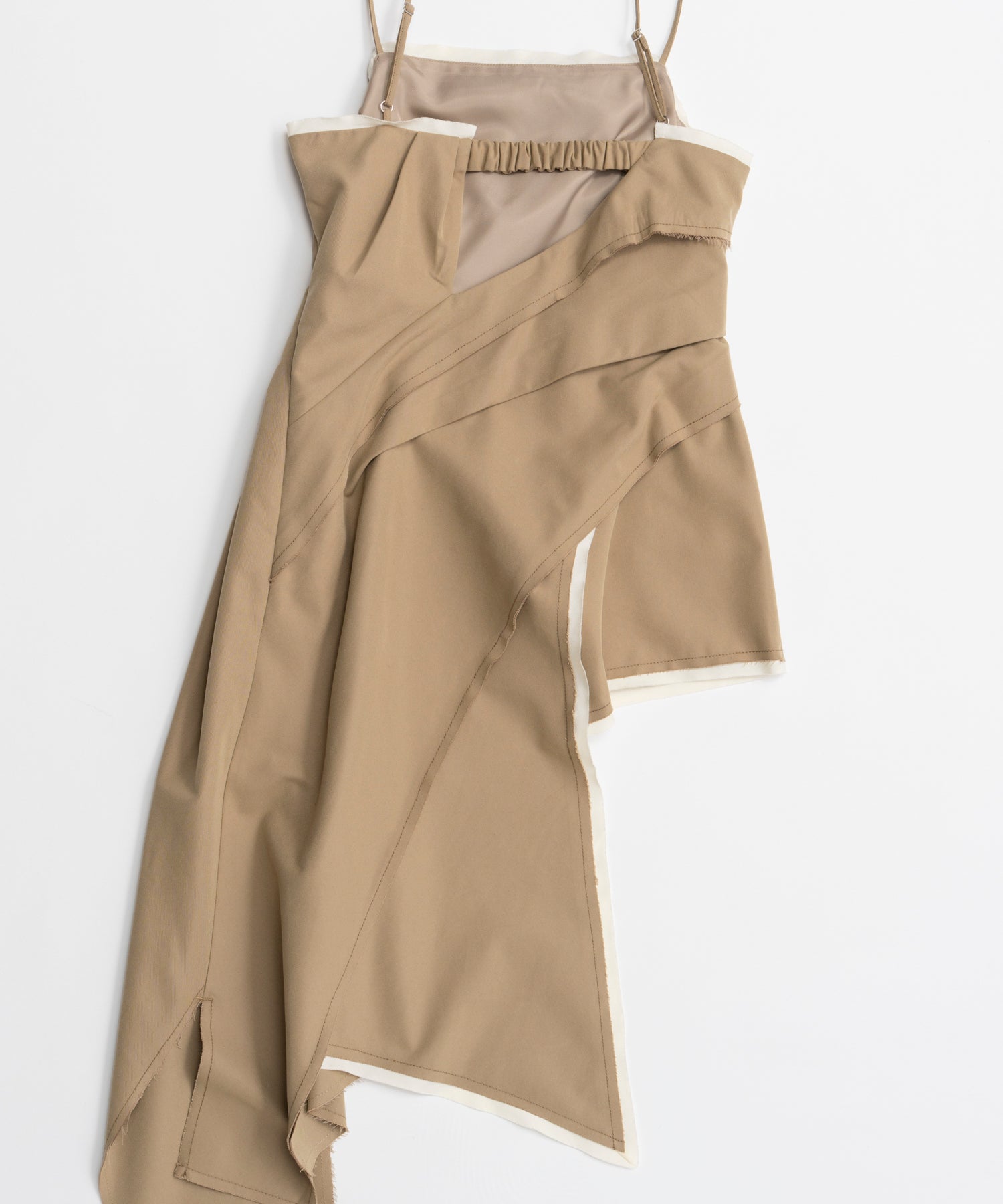 【26AUTUMN PRE-ORDER】Draped Chino Bustier