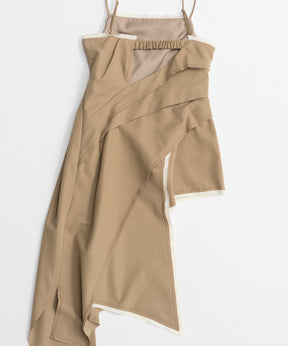 【26AUTUMN PRE-ORDER】Draped Chino Bustier