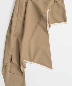 【26AUTUMN PRE-ORDER】Draped Chino Bustier