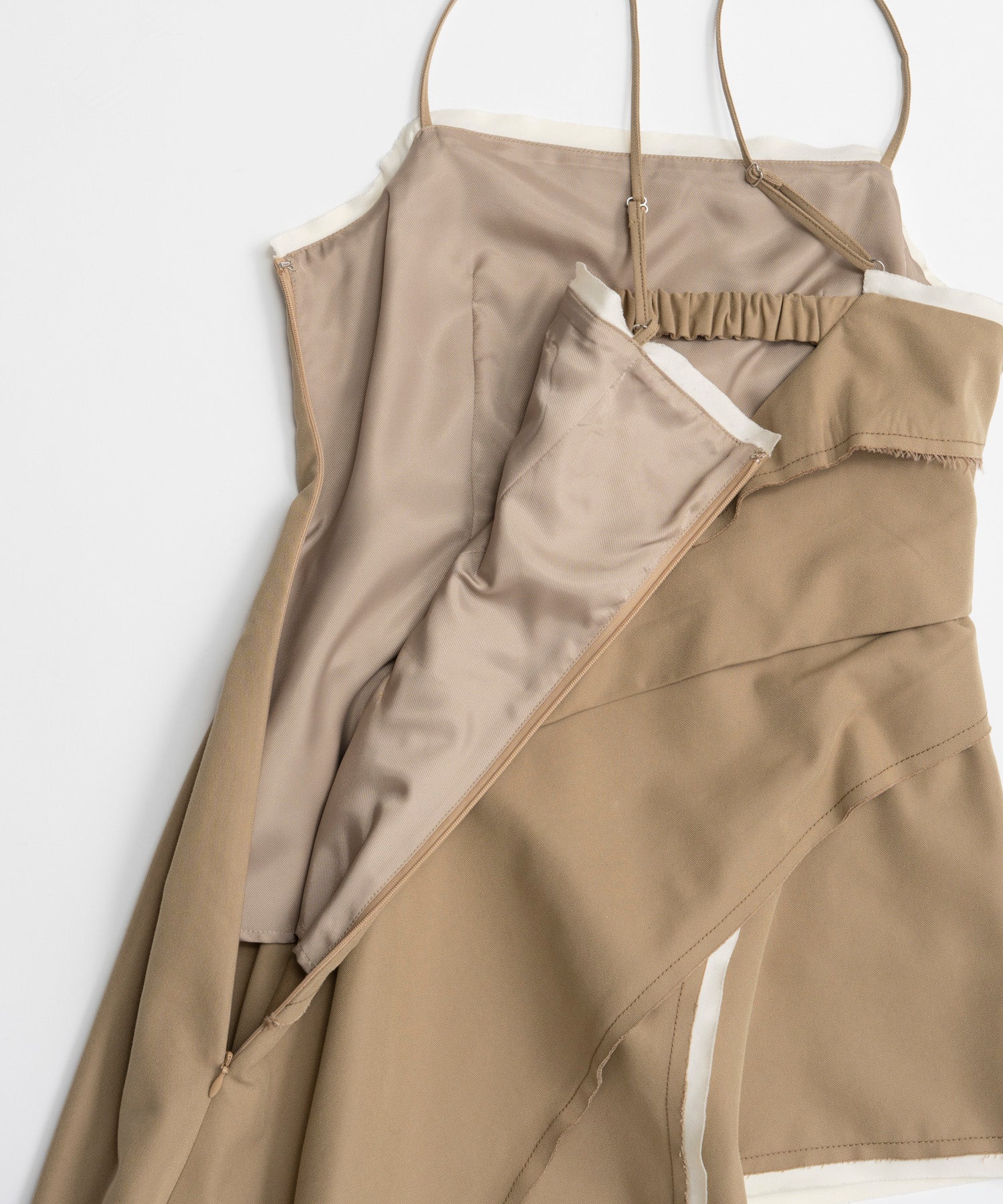 【26AUTUMN PRE-ORDER】Draped Chino Bustier