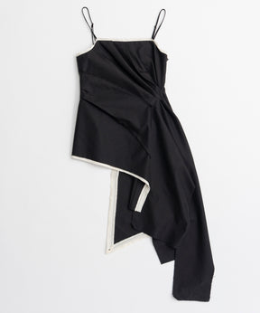 【26AUTUMN PRE-ORDER】Draped Chino Bustier