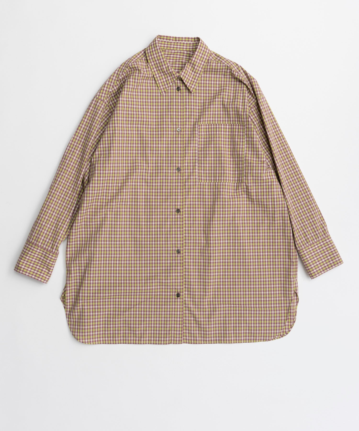 【26AUTUMN PRE-ORDER】Multi-Apron Oversized Check Shirt