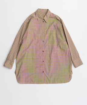 【26AUTUMN PRE-ORDER】Multi-Apron Oversized Check Shirt