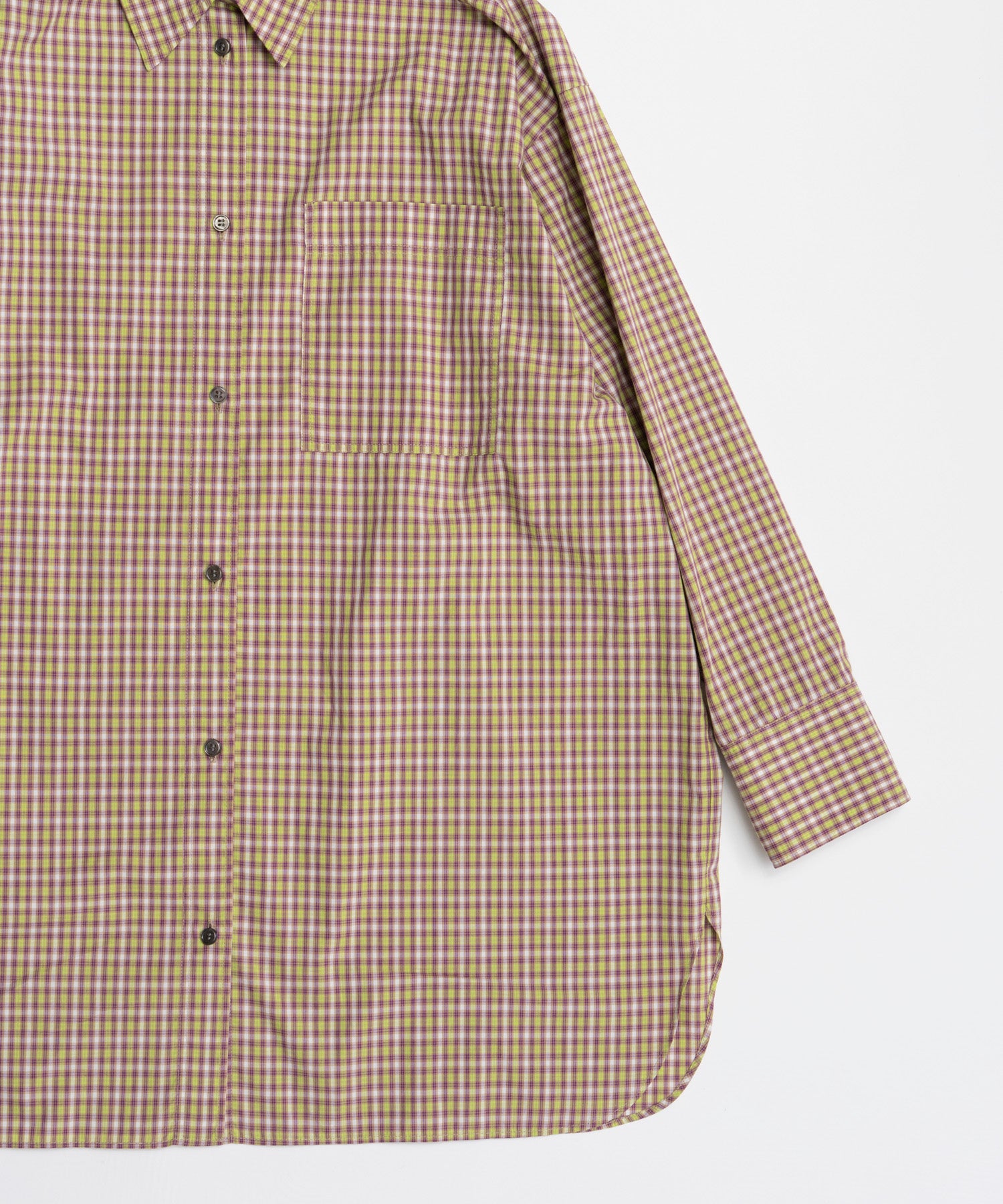 【26AUTUMN PRE-ORDER】Multi-Apron Oversized Check Shirt