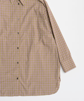 【26AUTUMN PRE-ORDER】Multi-Apron Oversized Check Shirt
