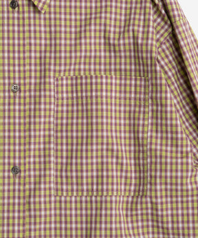【26AUTUMN PRE-ORDER】Multi-Apron Oversized Check Shirt