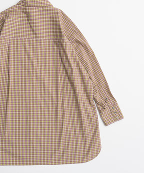 【26AUTUMN PRE-ORDER】Multi-Apron Oversized Check Shirt
