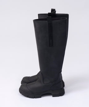 【GANNI】Recycled Rubber Countri Boot