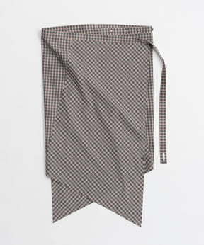 【26AUTUMN PRE-ORDER】Multi-Apron Oversized Check Shirt
