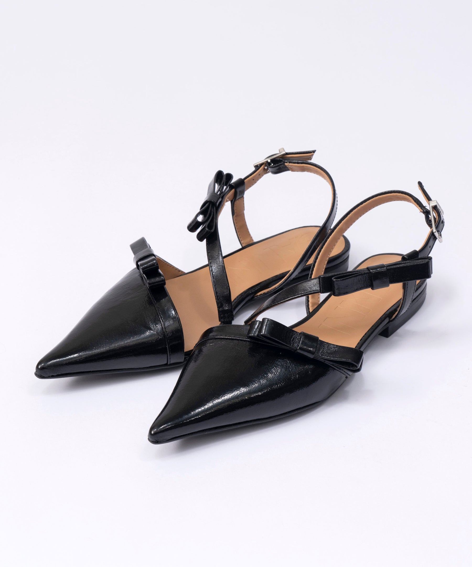 [Ganni] Multi Bow Pointy Out Ballerina