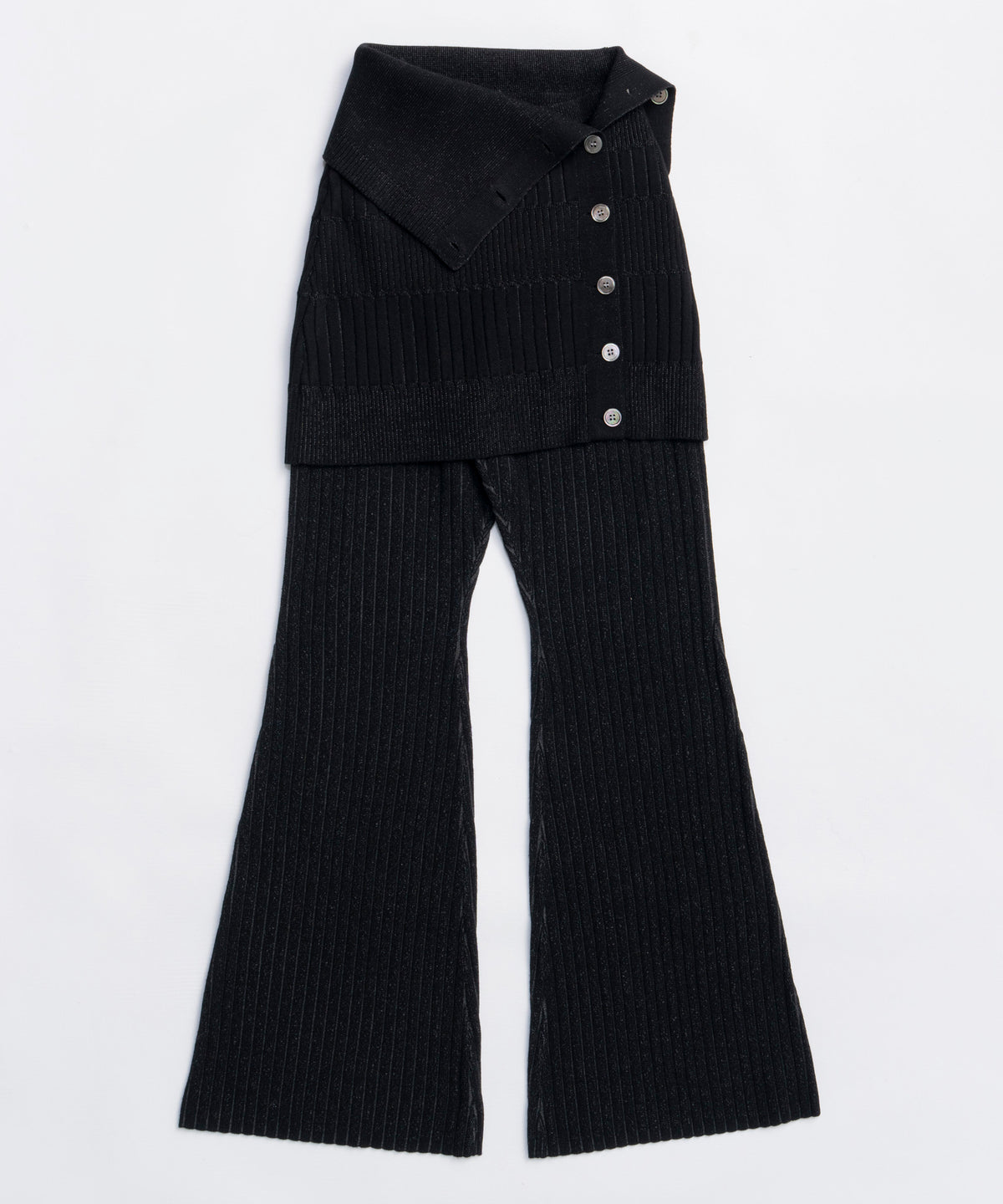 Knit Skirt and Pants Set