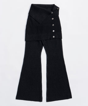 [25WINTER PRE-ORDER] Knit Skirt and Pants Set