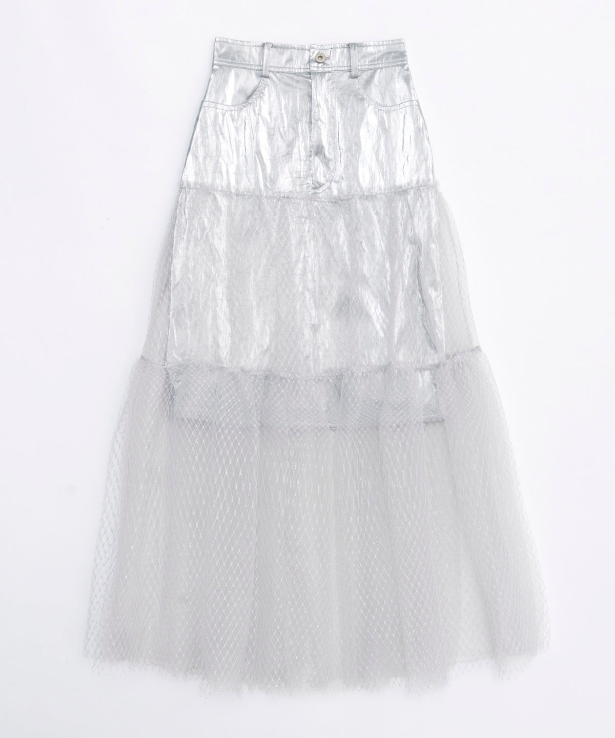 [Sale] Metallic Hard Tulle Skirt
