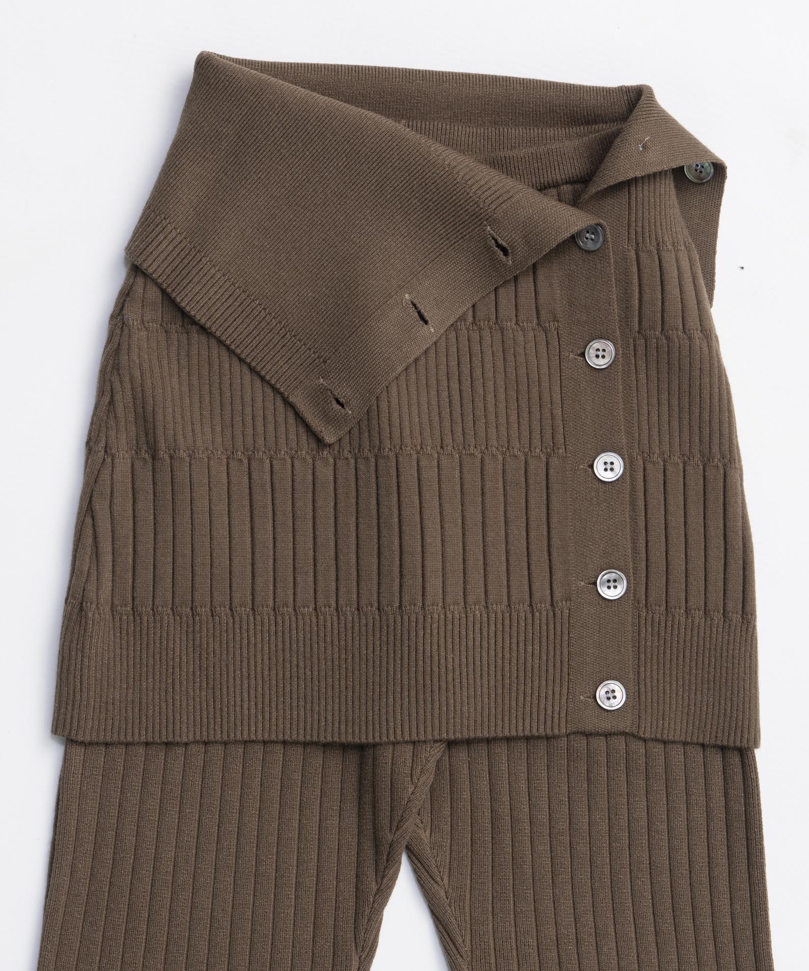 [25WINTER PRE-ORDER] Knit Skirt and Pants Set