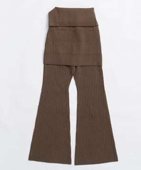 [25WINTER PRE-ORDER] Knit Skirt and Pants Set