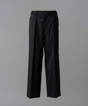 Wool Mix Prime Wide One-Tuck Wide Pants