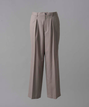 Wool Mix Prime Wide One-Tuck Wide Pants