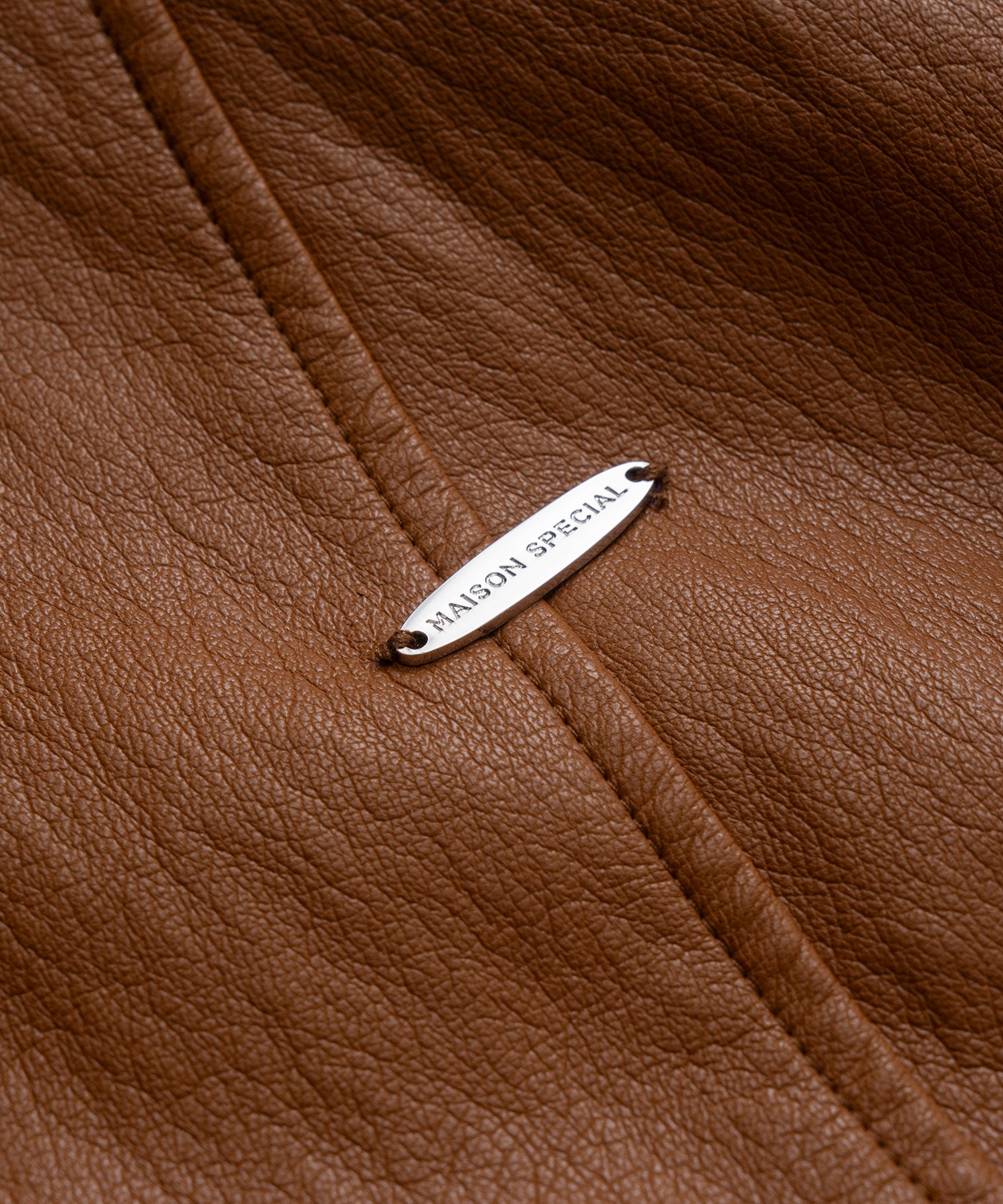 【26AUTUMN PRE-ORDER】Faux Leather Hoodie Parka