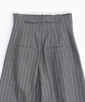 Multi Fabric High Waist Pants