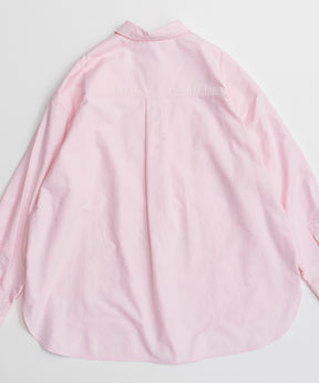 【26AUTUMN PRE-ORDER】Frill Oxford Overshirt