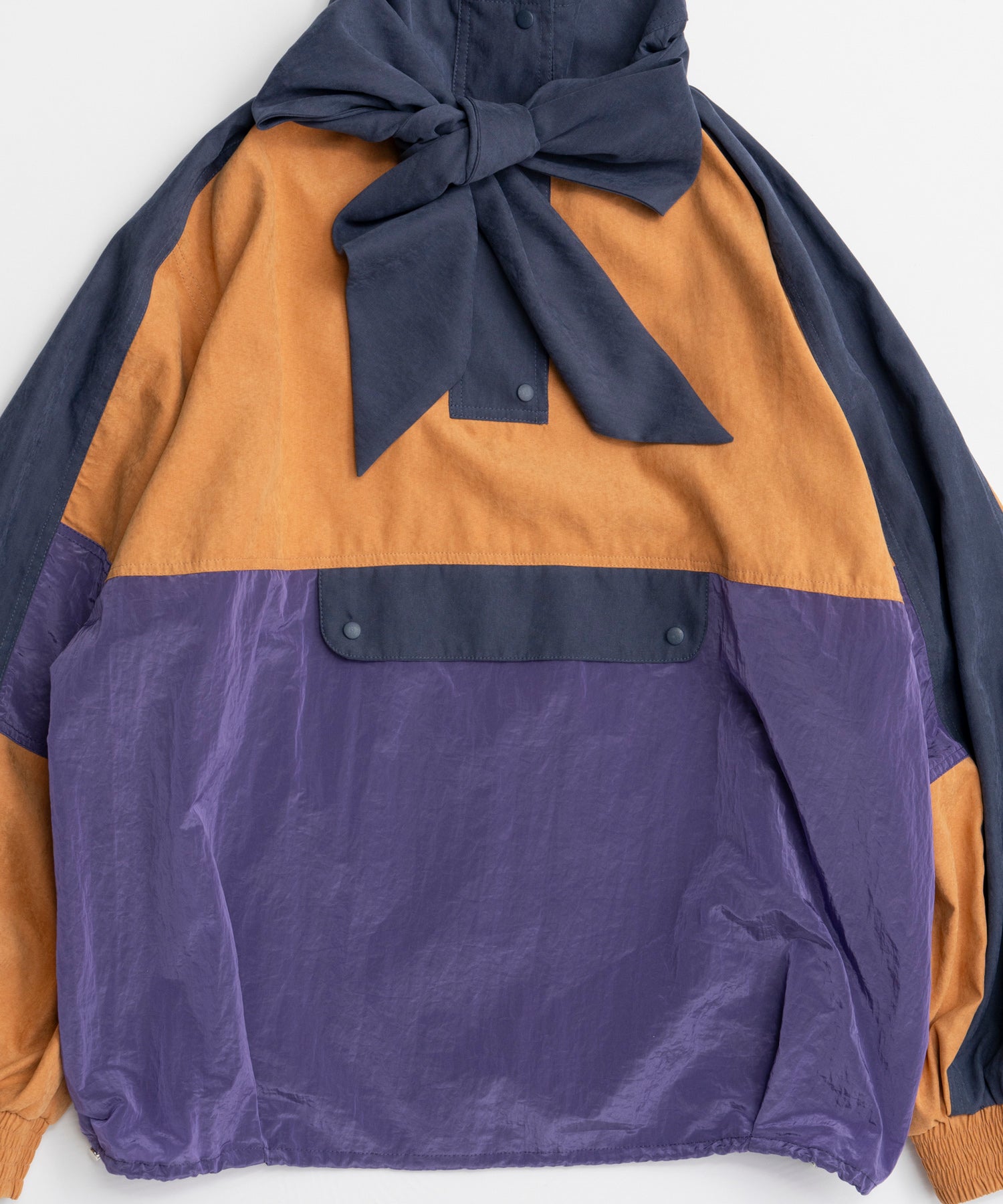 【26AUTUMN PRE-ORDER】Multicolor Bow-Tie Anorak
