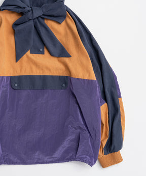 【26AUTUMN PRE-ORDER】Multicolor Bow-Tie Anorak