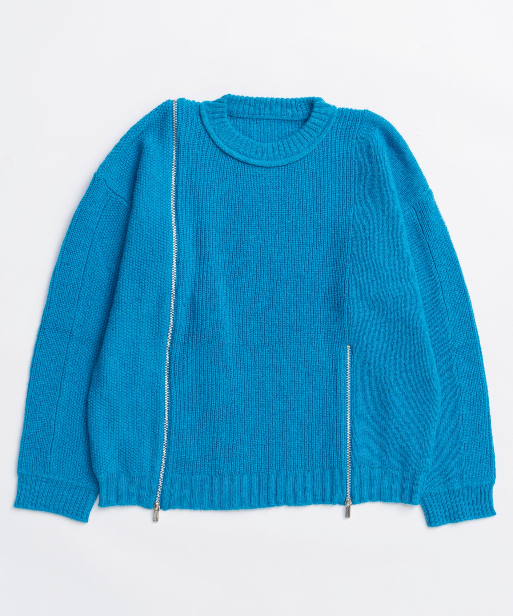 [25winter 선주문] 긴 지퍼 니트 풀오버