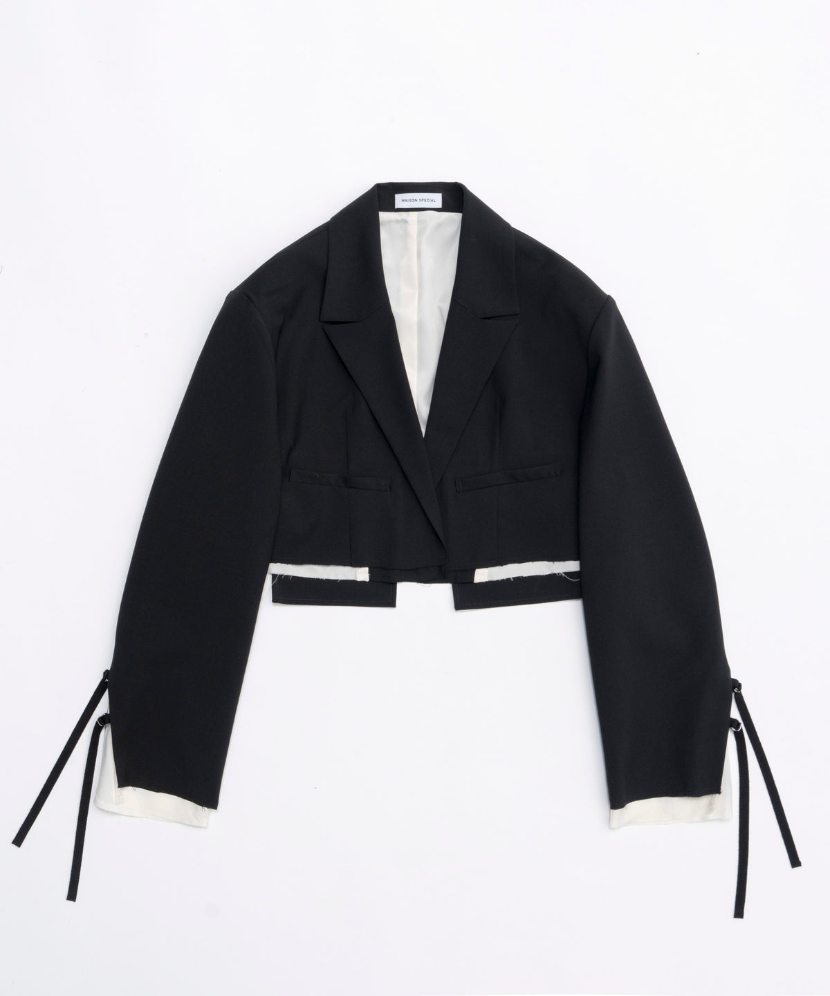 【24SPRING PRE-ORDER】Multi Fabric Short Jacket