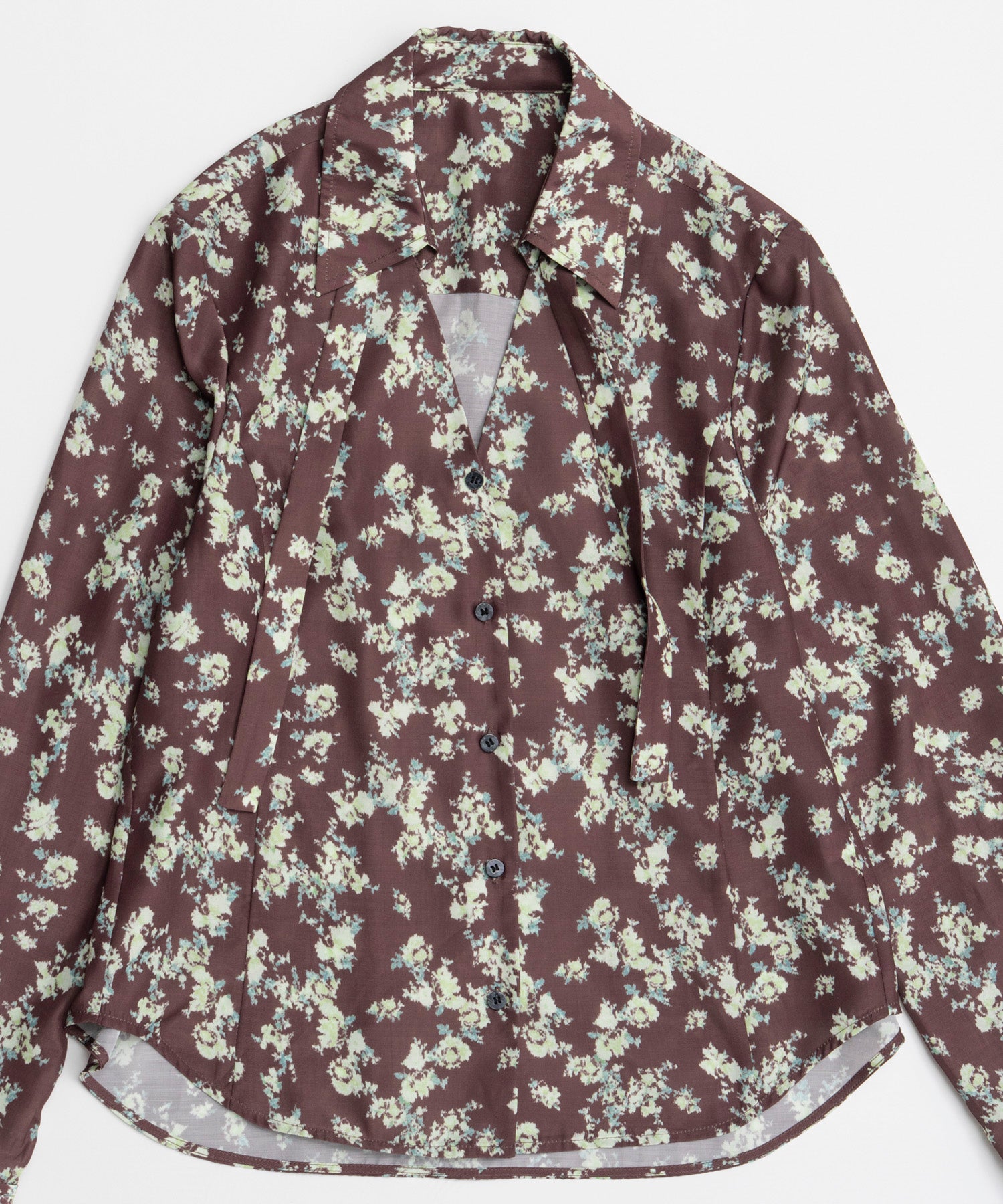 【26AUTUMN PRE-ORDER】Flower Print Shirt